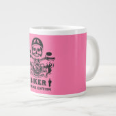 Oma Motorrijder Grote Koffiekop (Voorkant rechts)