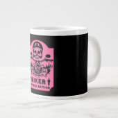 Oma Motorrijder Grote Koffiekop (Voorkant rechts)