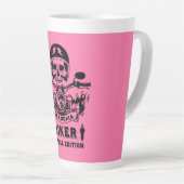 Oma Motorrijder Latte Mok (Rechterhoek)