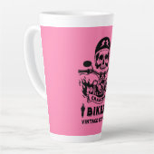 Oma Motorrijder Latte Mok (Linkerhoek)