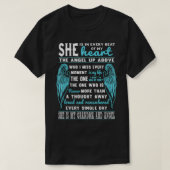 Oma My Guardian Angel is in elke klap van T-shirt (Design voorkant)
