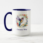 Oma Naam Mok Bloem Cadeau  (Links)