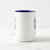 Oma Naam Mok Bloem Cadeau  (Midden)