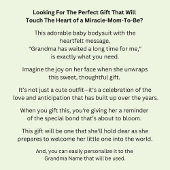 Oma Naam veranderen heeft lang op me gewacht Romper