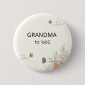 Oma naar Baby shower Button (Voorkant)