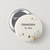 Oma naar Baby shower Button (Voorkant /achterkant)