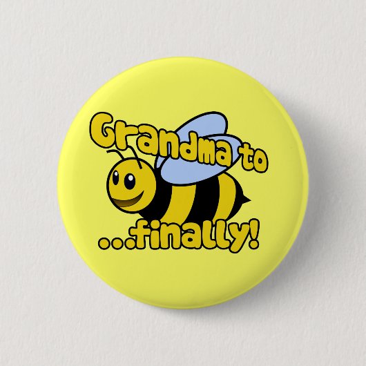 Oma naar BE Eindelijk! Ronde Button 5,7 Cm (Voorkant)
