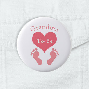 Oma naar voorstelling ronde button 5,7 cm