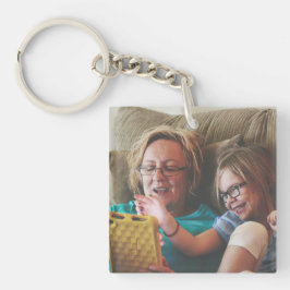 Oma Nana Mema Aangepaste Foto Creëer van jezelf Sleutelhanger