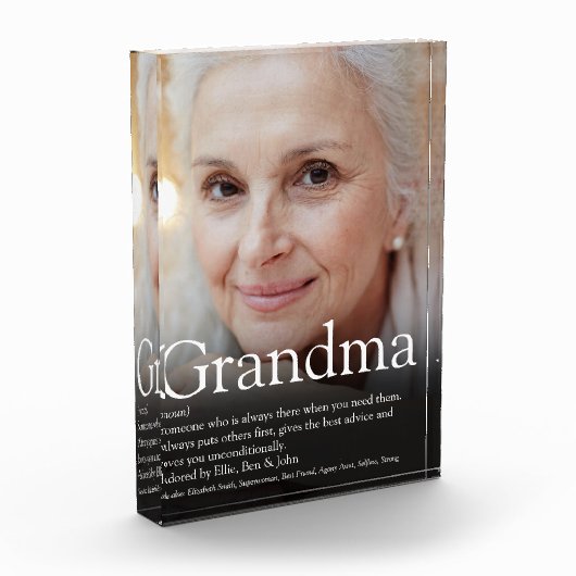 Oma Nana Moderne Pret Definitie Fotoblokken (Links)