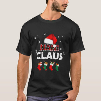 Oma Nani Claus Santa Pajama T-shirt