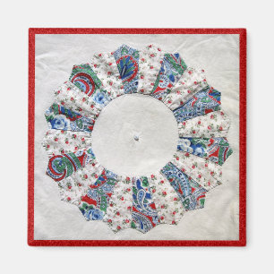 Oma Nellie's Quilt - Blok #1 Magneet