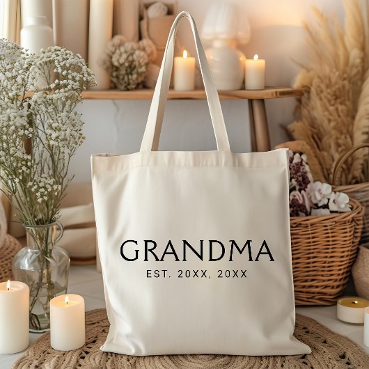 Oma Nieuw Oudergeschenk Tote Bag