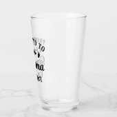 Oma Nonna Nanna Grootmoeder Bevorderd Tot Oma Glas (Links)