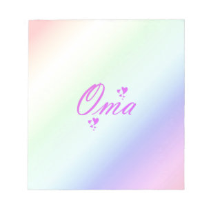 oma notitieblok