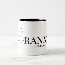 Oma of Grammy ingestelde gewoonte jaar modern 