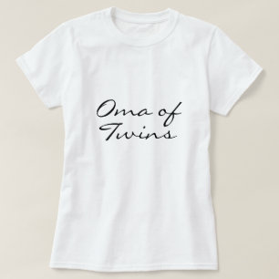 Oma of Twins T-shirt