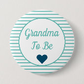 Oma om Baby shower Button te zijn (Voorkant)