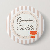 Oma om Button te zijn Fox Woodlands Theme (Voorkant)