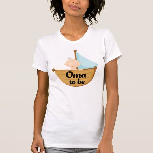 Oma om T Shirt te zijn (Voorkant)