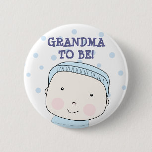 Oma om te zijn!  De Button van de Jongen van het