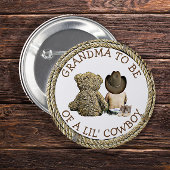 Oma om van een Lil Cowboy Button te zijn