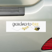 Oma-om-weer-T-shirt Bumpersticker (Op auto)