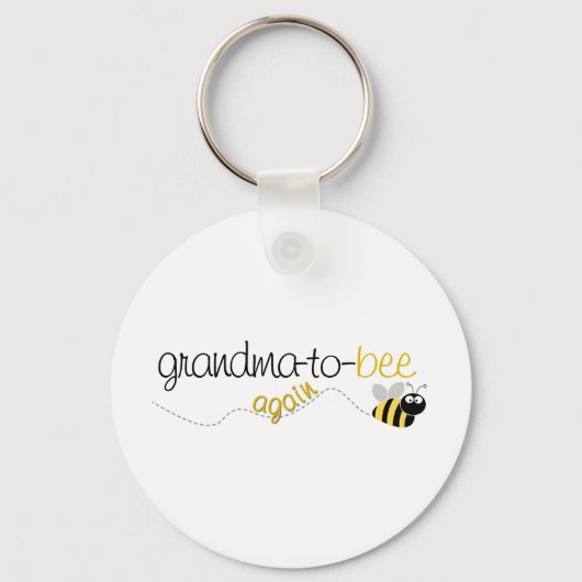 Oma-om-weer-T-shirt Sleutelhanger (Voorkant)
