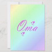oma , oma (Voorkant)