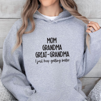 Oma Oma Grootmoeder Hoodie