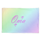 oma , oma kussensloop (Achterkant)