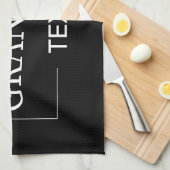 Oma Oma Oma Verjaardag Gepersonaliseerde Gift Theedoek (Quarter Fold)