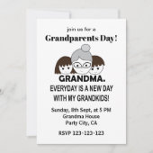 Oma Omaatje Schattige Oma Kaart (Voorkant)