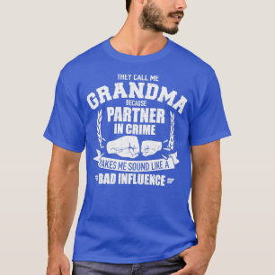 Oma omdat partner in misdaad klinkt als slecht t-shirt