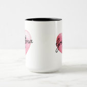 Oma onthult vastgestelde hartdatum mok (Midden)