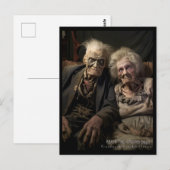 Oma & opa Claxson Briefkaart (Voorkant / Achterkant)