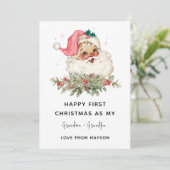 Oma & Opa Kerst Kaart | feestdag (Staand voorkant)