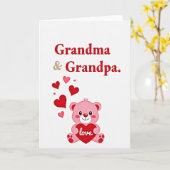 Oma Opa Liefde Kaart (Gele Bloem)