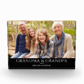 Oma Opa Naam Fotoblok (Voorkant)