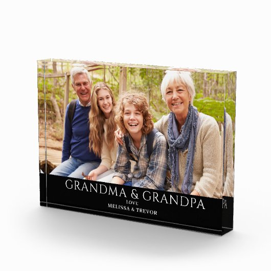 Oma Opa Naam Fotoblok (Rechts)