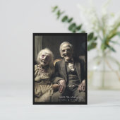 Oma & opa Pizzi Briefkaart (Staand voorkant)