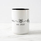 Oma & Opa  Tweekleurige Koffiemok (Center)