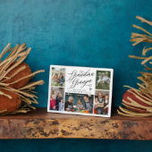 Oma & opa We houden van foto's collage Fotoplaat (Zijkant)