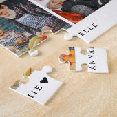 Oma & opa We houden van foto's collage Legpuzzel (Zijkant)