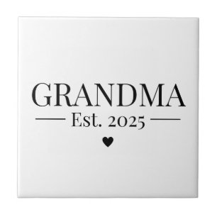 Oma Opgericht 2025 Tegeltje