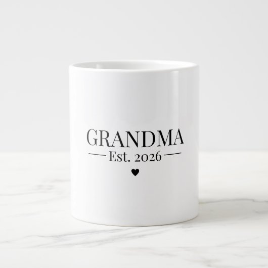 Oma Opgericht 2026 Grote Koffiekop (Voorkant)