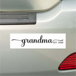 Oma opgericht automagneet