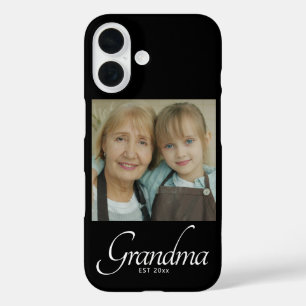 Oma Opgericht Foto Cadeau iPhone 16 Hoesje