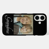 Oma Opgericht Foto Cadeau Case-Mate iPhone Case (Achterkant (horizontaal))
