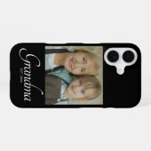 Oma Opgericht Foto Cadeau iPhone 16 Hoesje (Achterkant horizontaal)